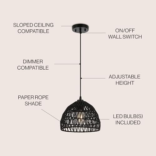 Campana 1 Light Pendant Dome Ceiling Lamp