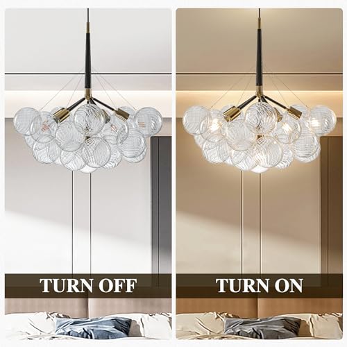 Bubble Ball Glass Chandelier
