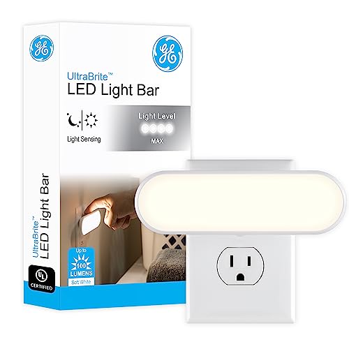 Ultrabrite Plug in LED Night Light Bar with On
