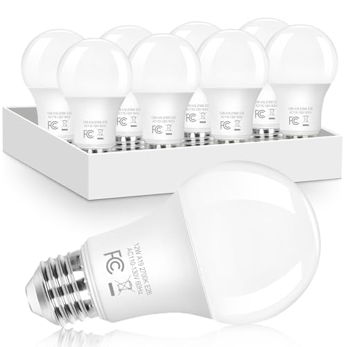 A19 LED Light Bulbs (8 Count)