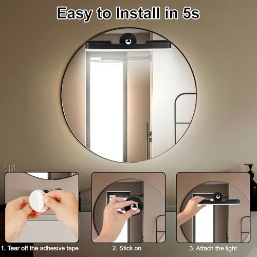 Wireless Vanity Light for Mirror