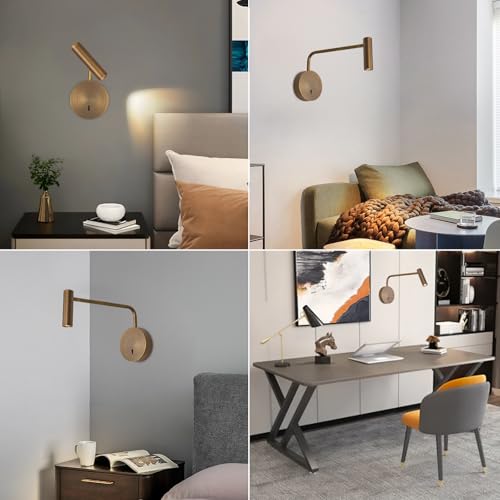 Wall Mounted Reading Light for Bedroom