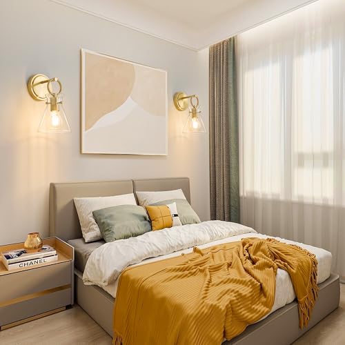 Gold Wall Sconce 1