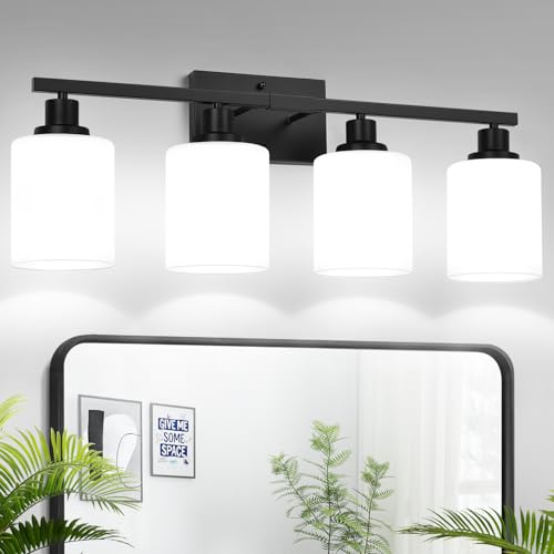 4 Light Bathroom Light Fixtures (4 Count)