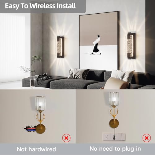 Battery Operated Wall Sconce