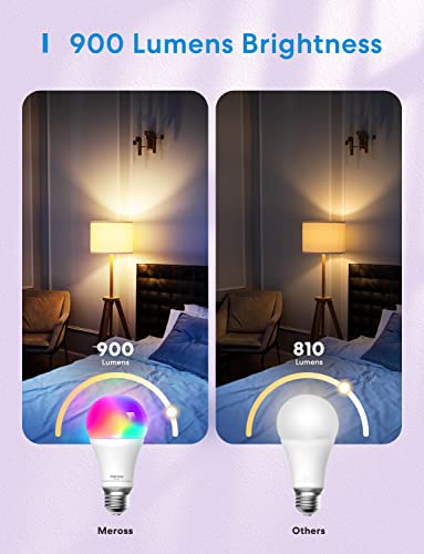Smart LED Light Bulb (4 Count)