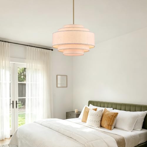 19.7" Modern Drum Chandelier