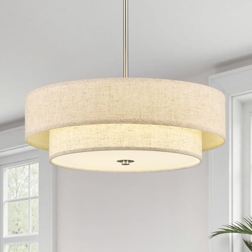 18" Modern Drum Chandelier