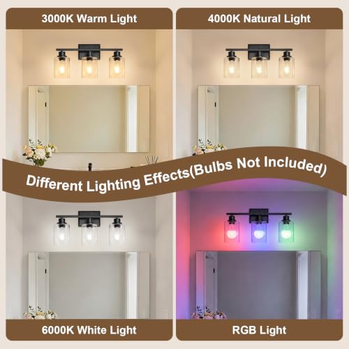 Modern Bathroom Light Fixtures Over Mirror
