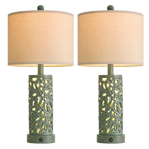 22'' Table Lamp Set of 2 for Living Room (2 Count)