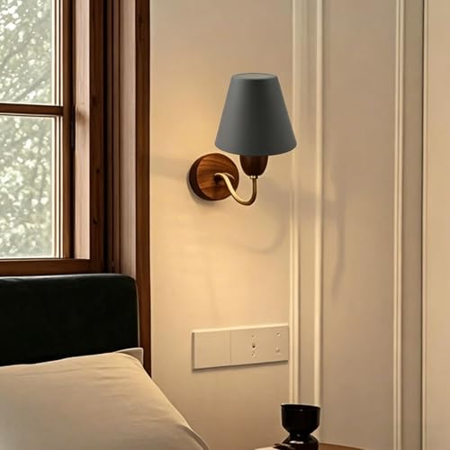 2PCS Grey Barrel Metal Lampshade (2 Count)