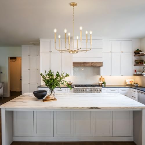 Modern Gold Chandelier for Dining Room