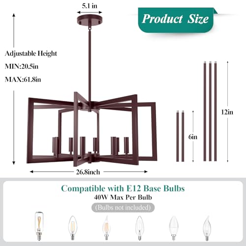 20" 62" Height Adjustable Oil