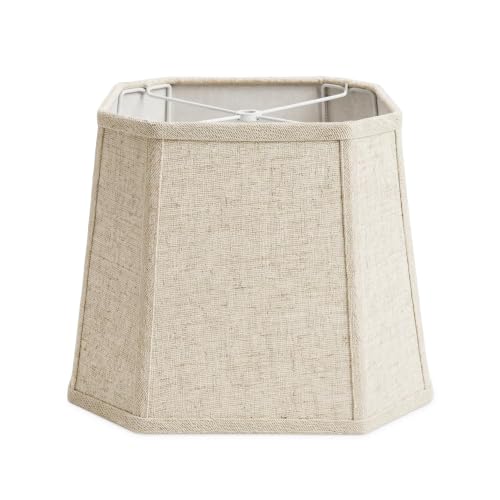 1 Pack Beige Square Cut Corner Lamp Shade