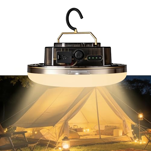 Rechargeable Camping Tent Light Portable LED Lights