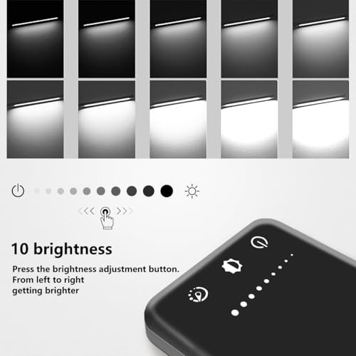 LED Desk Lamp Dimmable Table Lamp Reading Lamp with USB Charging Port