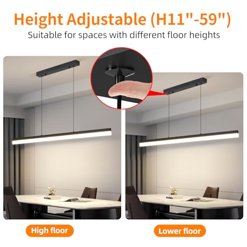 Modern Linear Pendant Light