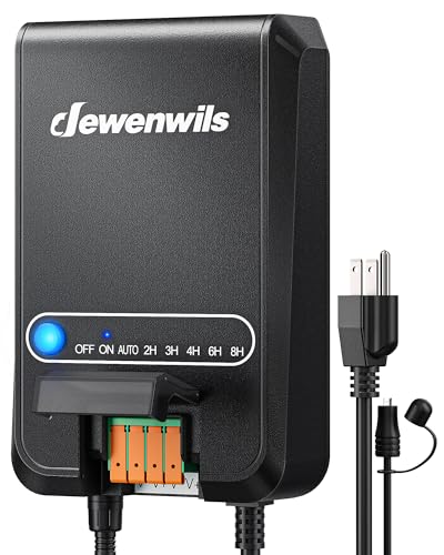 100W Low Voltage Transformer with Photocell Sensor & Timer