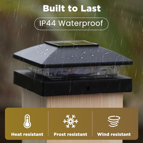 Solar Post Cap Lights Outdoor 12pack (12 Count)