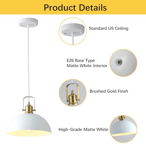 Kitchen Pendant Lighting Over Island 2 Pack