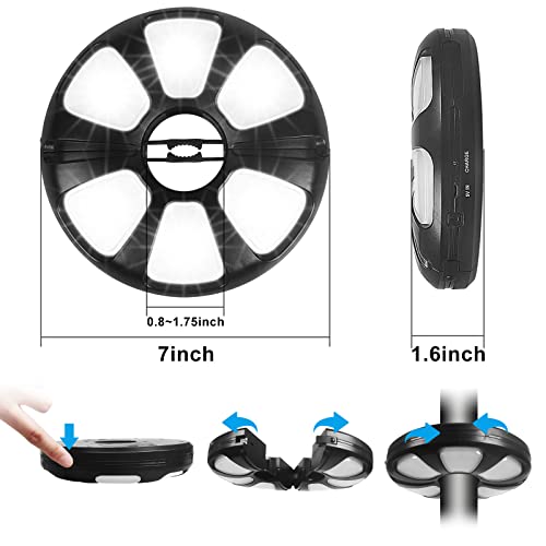 12 Colors Patio Umbrella Light with Remote Control