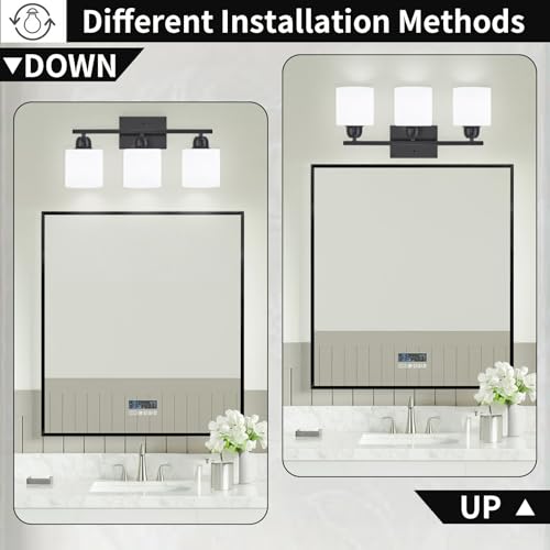 3 Light Bathroom Light Fixtures