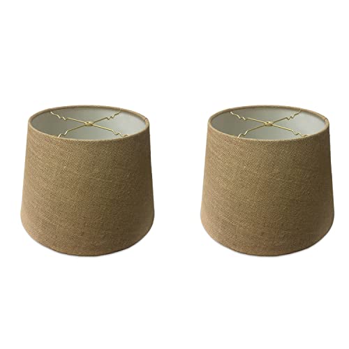 Tapered Shallow Drum Hardback Shade (2 Count)