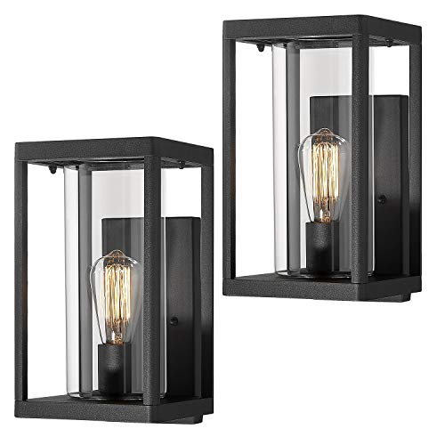 Dusk to Dawn Outdoor Wall Lights (2 Count)