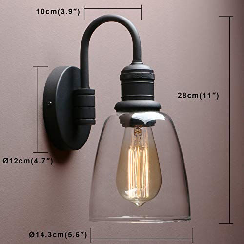 1 Light Vintage Wall Sconce