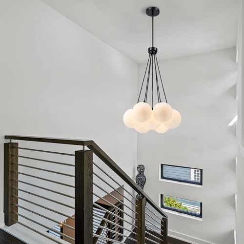 Modern Sputnik Glass Chandelier