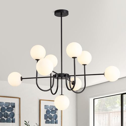 Modern Chandelier Light Fixture with 9