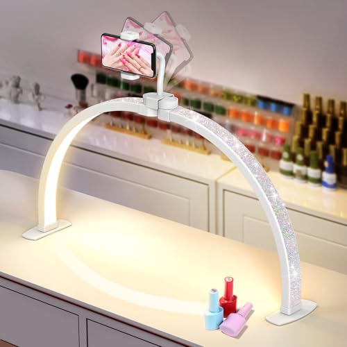 Half Moon Light for Nail Desk