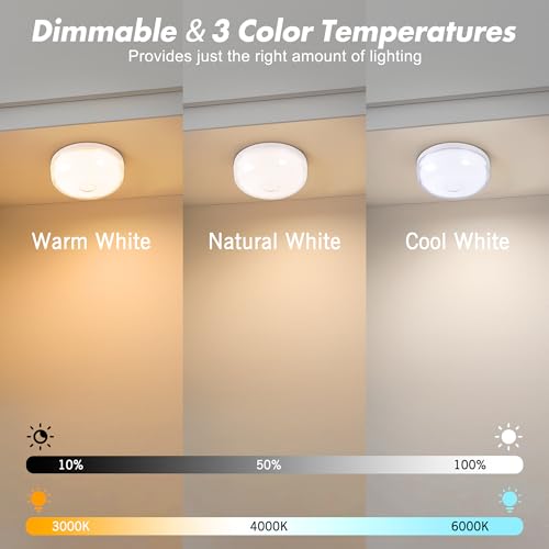 2 Pack Waterproof Shower Light No Wiring (2 Count)