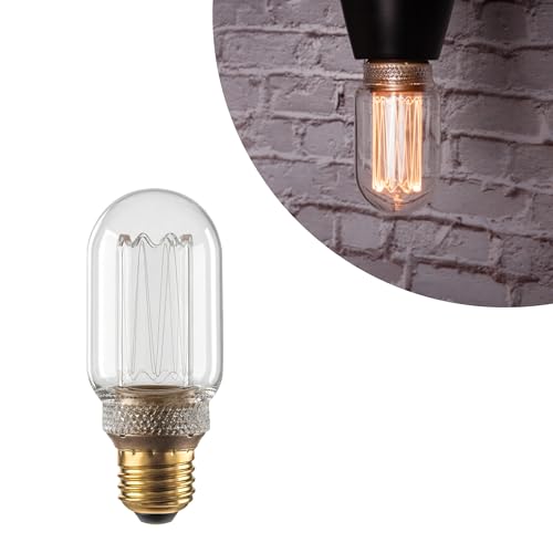 Decorative Light Bulb E26 Vintage Edison LED Dim Soft Warm Clear T45