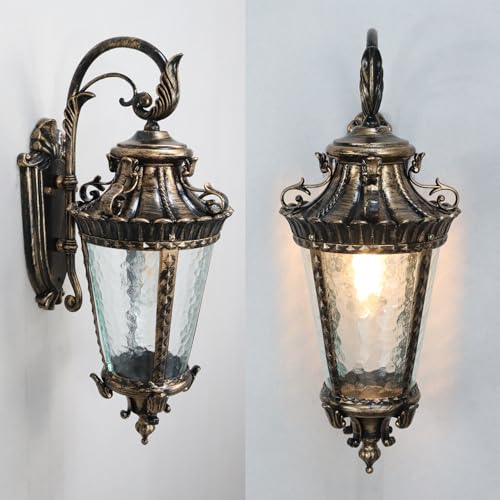 Vintage Bronze Outdoor Wall Light Fixtures