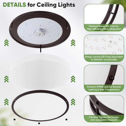 18inch LED Flush Mount Ceiling Light