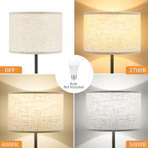 60'' Modern Floor Lamp with Shade