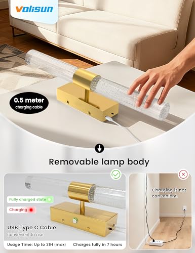 Battery Operated Wall Sconces Set of Two (2 Count)