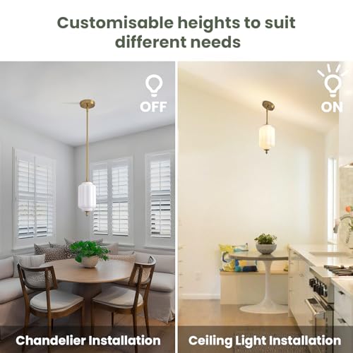 Vintage Milk Glass Pendant Lights 3
