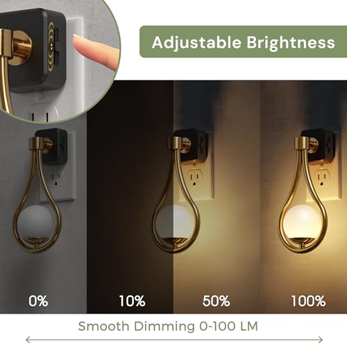 Night Lights Plug Into Wall 2 Pack (2 Count)