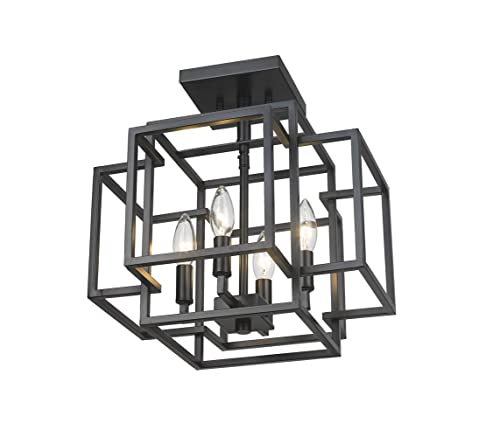 454SF MB Titania Semi Flush