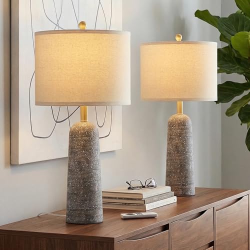 27.25" Modern Table Lamp Set of 2 (2 Count)