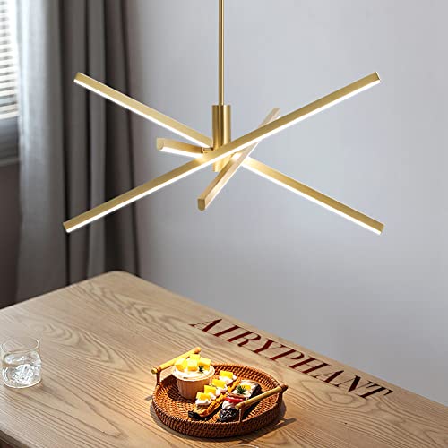 Gold Modern LED Chandelier