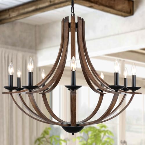 Rustic Chandeliers for Dining Room Light Fixture