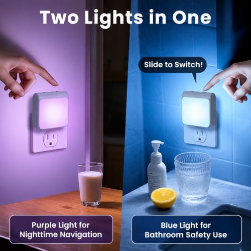 6 Packs Dimmable LED Night Lights Plug into Wall