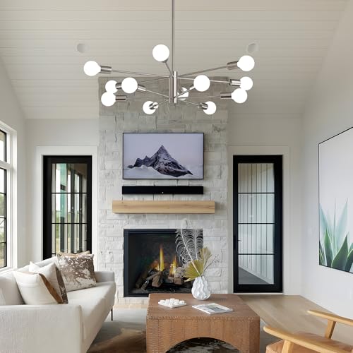 Modern Sputnik Chandeliers Light (12 Count)