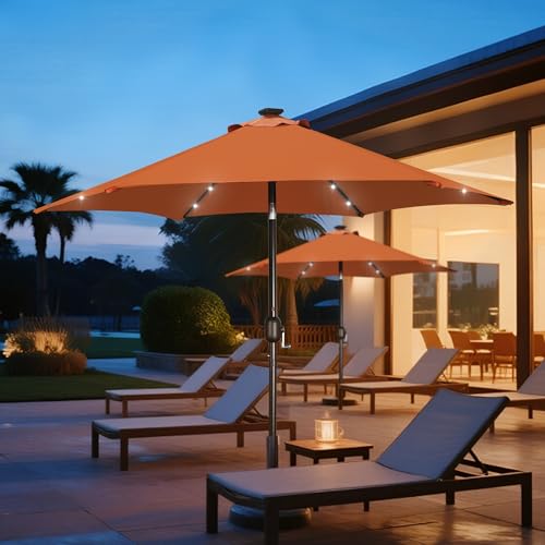 7.5 ft Solar Umbrella