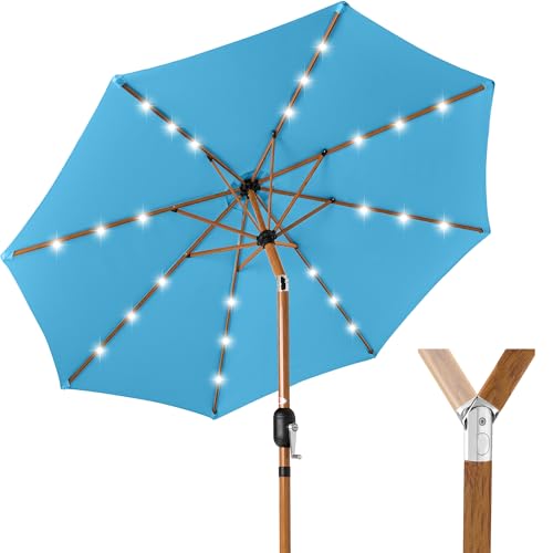 10ft Solar Market Patio Umbrella w