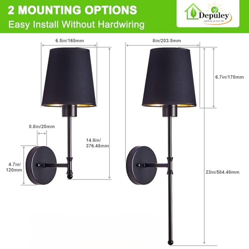 Battery Operated Wall Sconce