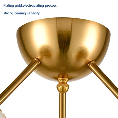 Mid Century Modern Sputnik Ceiling Light
